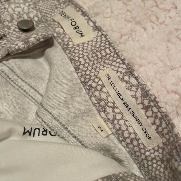 Denim forum snakeskin jeans - Picture 3 of 3